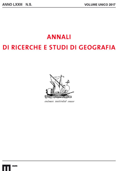 Annali di ricerche e studi di geografia