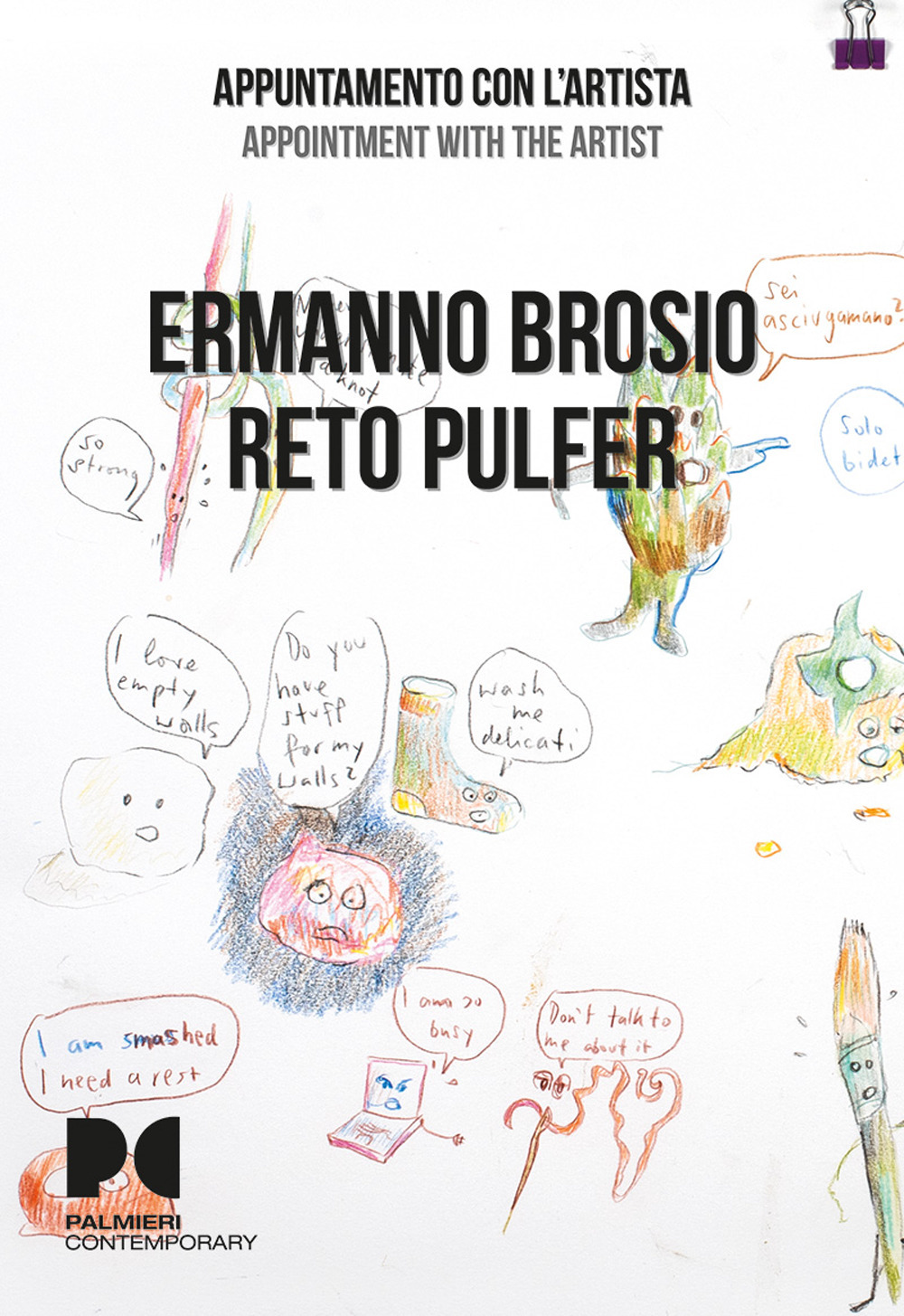 Ermanno Brosio, Reto Pulfer. Appuntamento con l'artista. Ediz. italiana e inglese