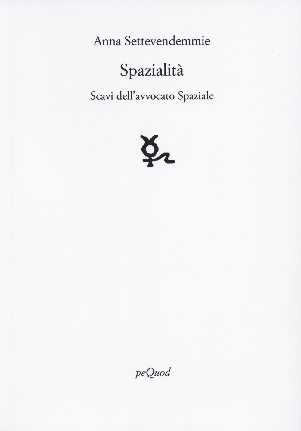 Spazialità. Scavi dell'avvocato Spaziale