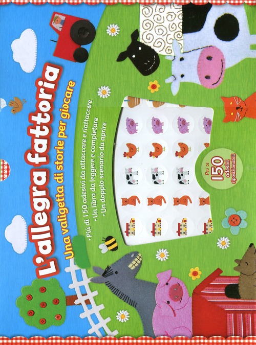 L'allegra fattoria. Con adesivi