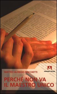 Perché non va il maestro unico