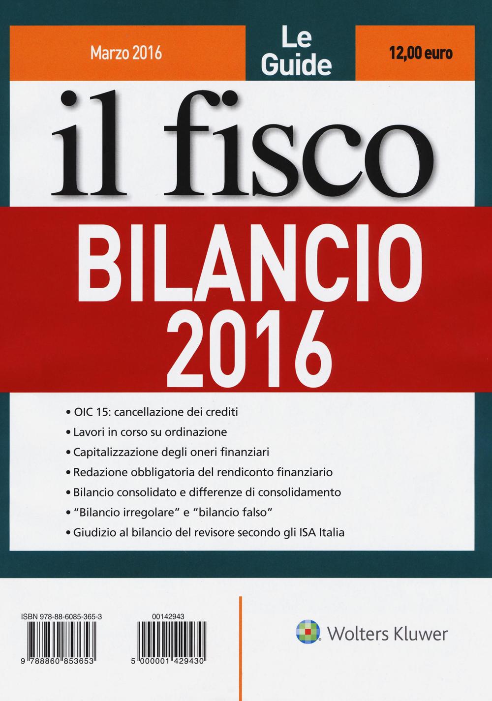 Bilancio 2016