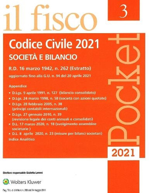 Codice civile. Società e bilancio