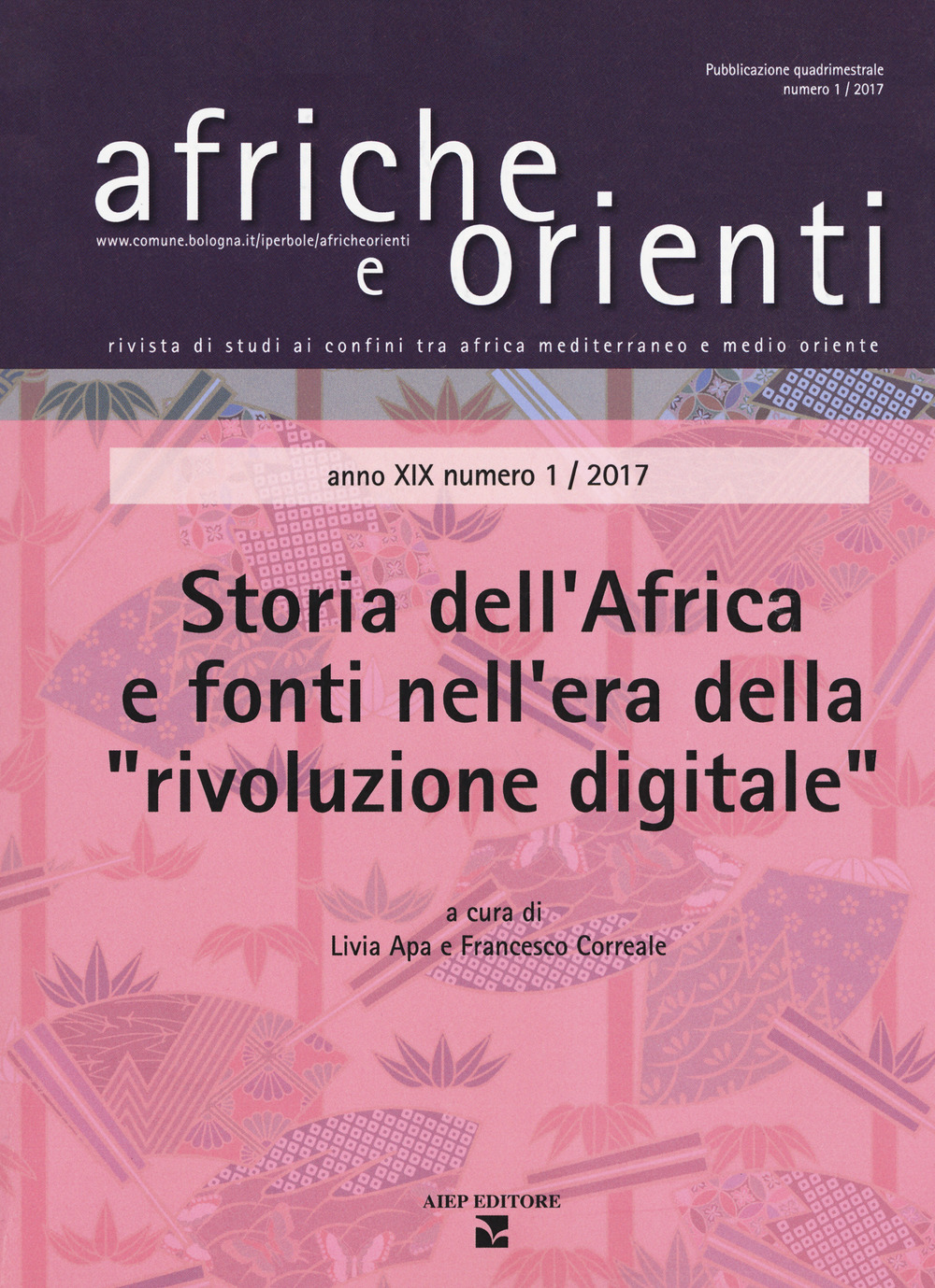 Afriche e orienti. Vol. 1: Storia dell'Africa e fonti nell'era della «rivoluzione digitale»