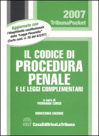 Codice di procedura penale e leggi complementari