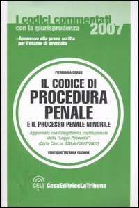 Codice di procedura penale e processo penale minorile