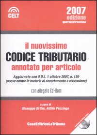 Il nuovissimo codice tributario annotato per articolo