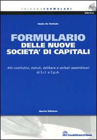 Il formulario delle nuove società di capitali