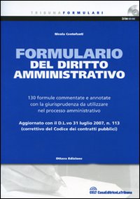 Il formulario del diritto amministrativo