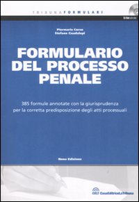 Il formulario del processo penale