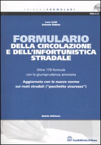 Formulario della circolazione e dell'infortunistica stradale