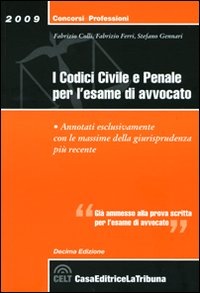 I codici civile e penale. Per l'esame di avvocato