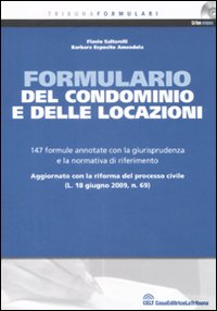 Formulario del condominio e delle locazioni