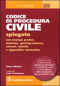 Il codice di procedura civile spiegato con esempi pratici, dottrina, giurisprudenza, schemi, tabelle e appendice normativa