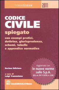 Il codice civile. Spiegato con esempi pratici, dottrina, giurisprudenza, schemi, tabelle e appendice normativa