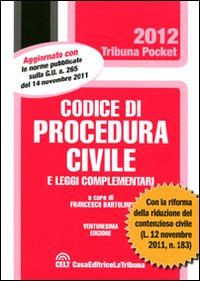 Codice di procedura civile e leggi complementari