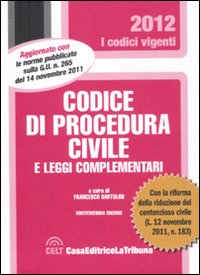 Codice di procedura civile e leggi complementari