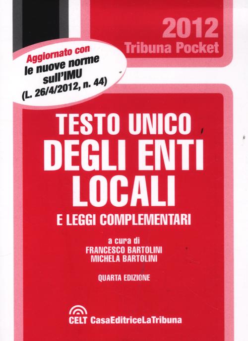 Testo unico degli enti locali e leggi complementari