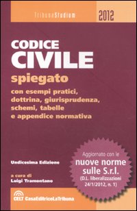 Il codice civile. Spiegato con esempi pratici, dottrina, giurisprudenza, schemi, tabelle e appendice normativa
