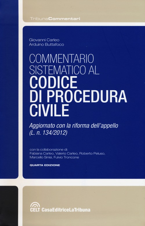 Commentario sistematico al codice di procedura civile