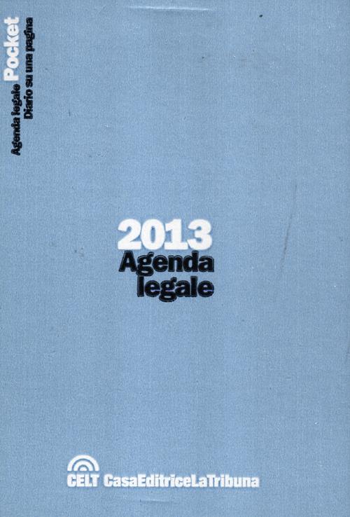 Agenda legale pocket 2013