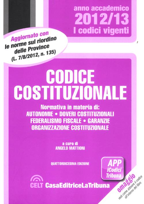 Codice costituzionale