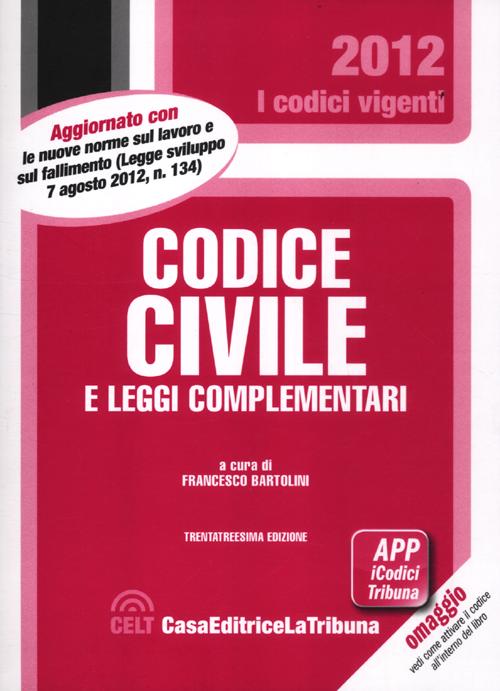 Codice civile e leggi complementari