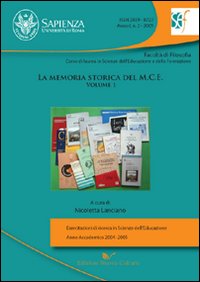 La memoria storica del M.C.E.. Vol. 1