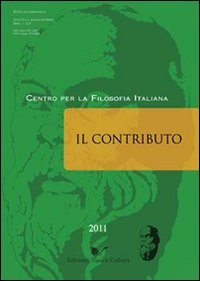 Il contributo (2011) vol. 2-3