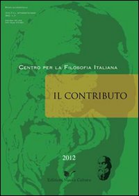 Il contributo. Vol. 3