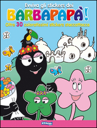 Evviva gli stickers dei Barbapapà! Oltre 30 coloratissimi stickers staccattacca