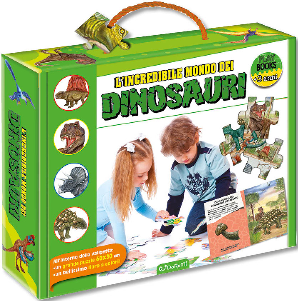 L'incredibile mondo dei dinosauri. Play books