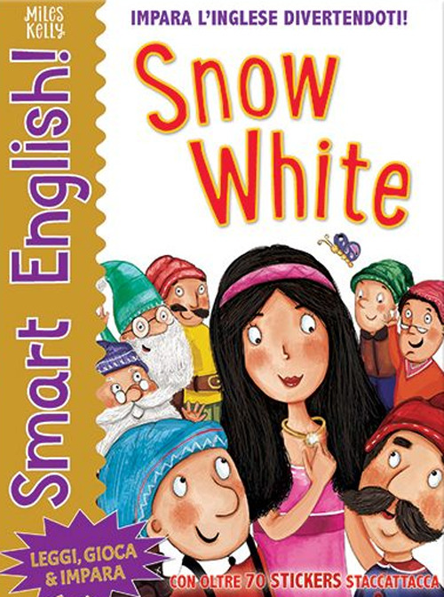 Snow White. Smart English. Con adesivi