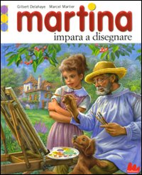 Martina impara a disegnare