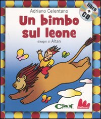 Un bimbo sul leone