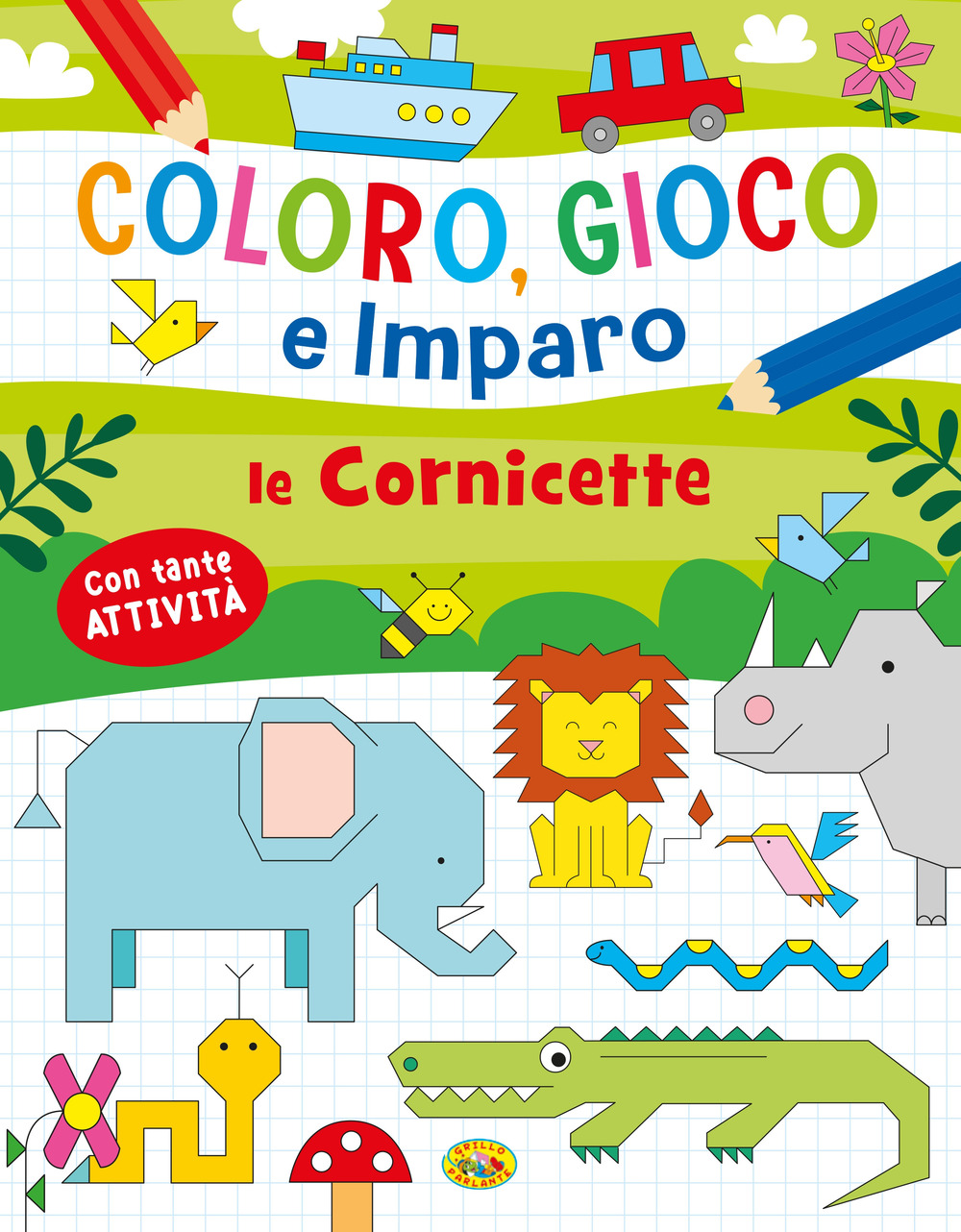 Le cornicette. Coloro, gioco e imparo