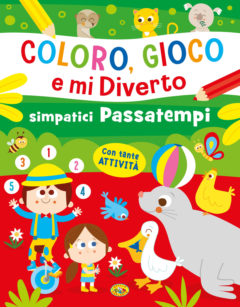 Simpatici passatempi. Coloro, gioco e mi diverto