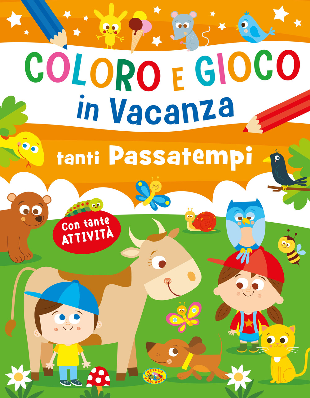 Tanti passatempi. Coloro e gioco in vacanza