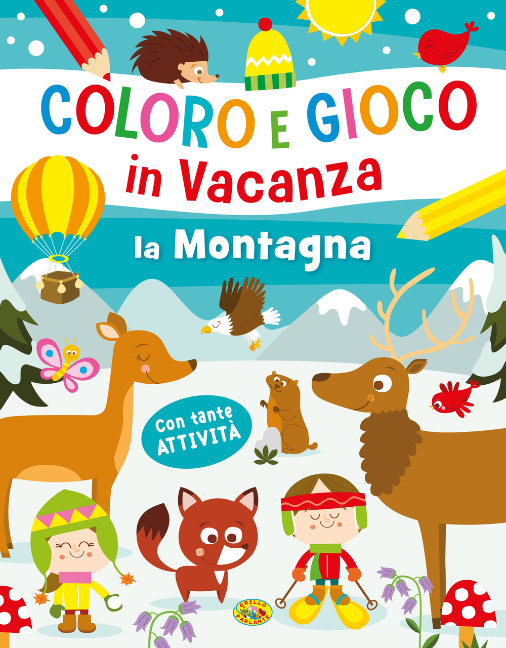 La montagna. Coloro e gioco in vacanza