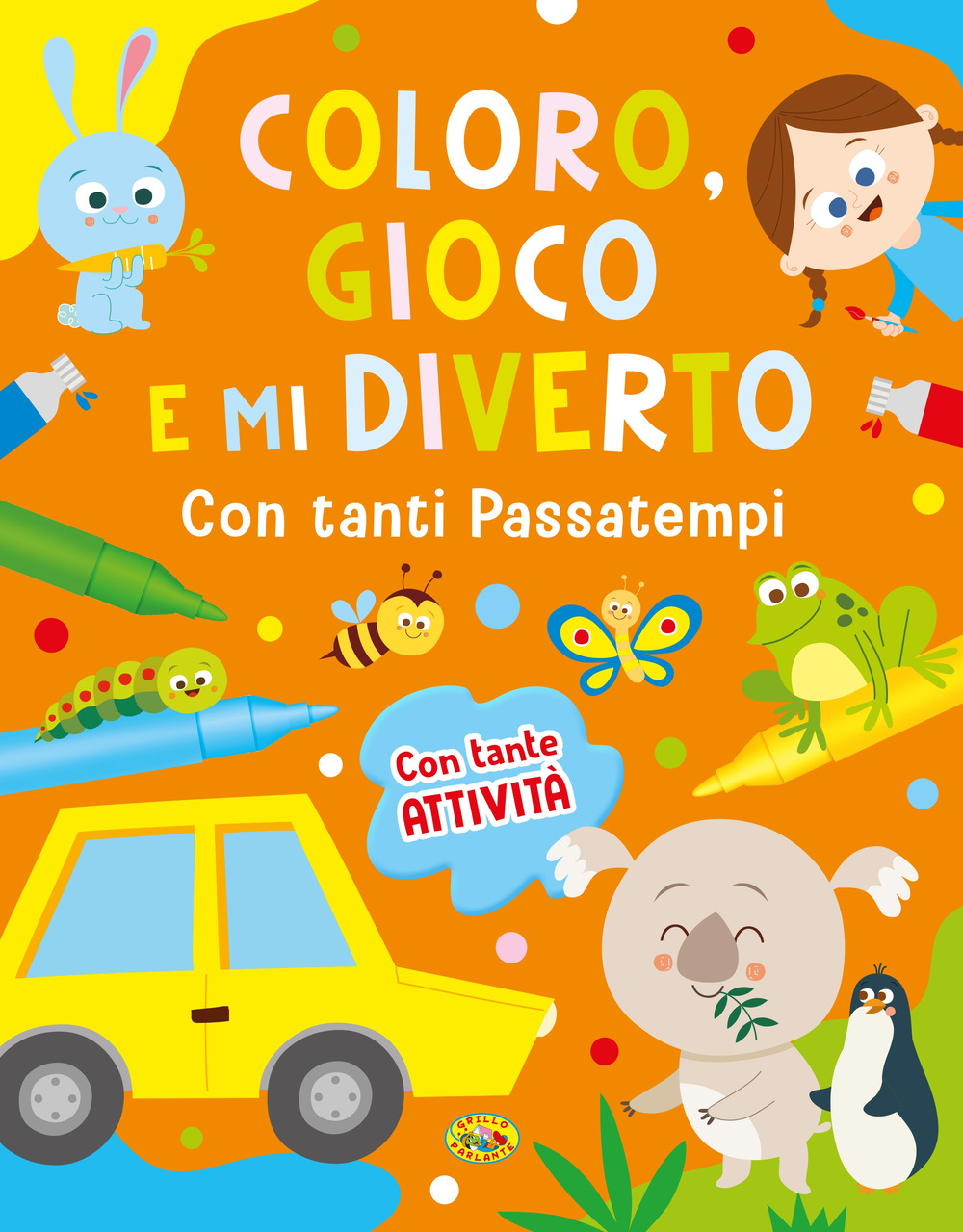 Coloro, gioco e mi diverto con tanti passatempi