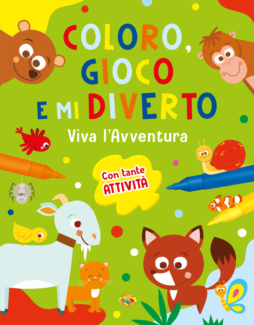 Viva l'avventura. Coloro, gioco e mi diverto
