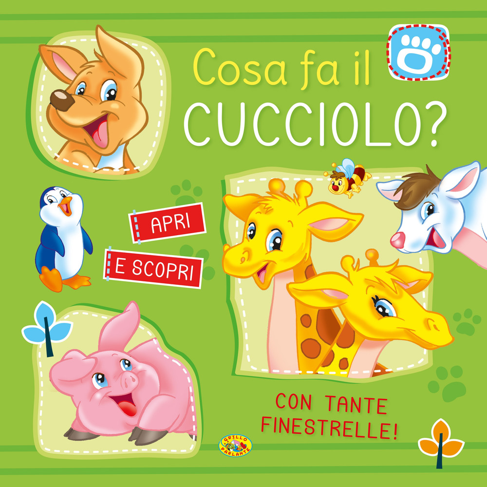 Cosa fa il cucciolo? Apri e scopri