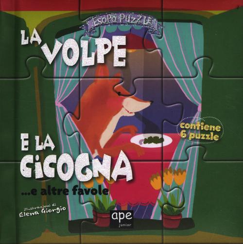 La volpe e la cicogna... e altre favole. Esopo puzzle