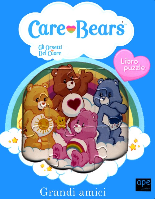 Grandi amici. Care Bears. Gli orsetti del cuore. Libro puzzle