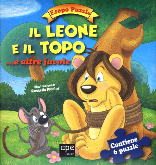 Il leone e il topo.. e altre favole. Esopo puzzle