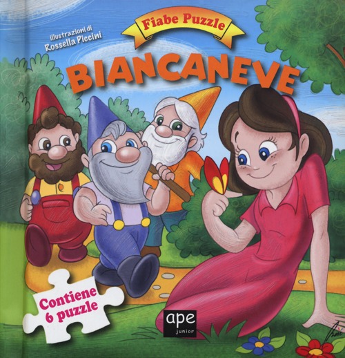 Biancaneve. Fiabe puzzle. Libro puzzle