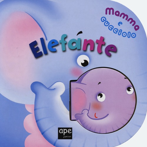 Elefante. Mamma e cucciolo