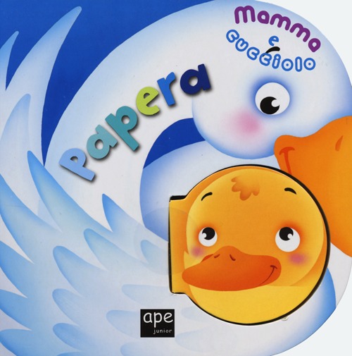 Papera. Mamma e cucciolo