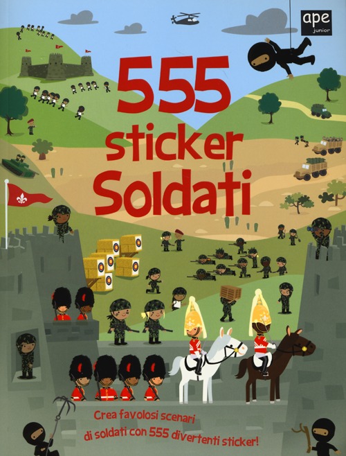 Soldati. 555 sticker. Con adesivi