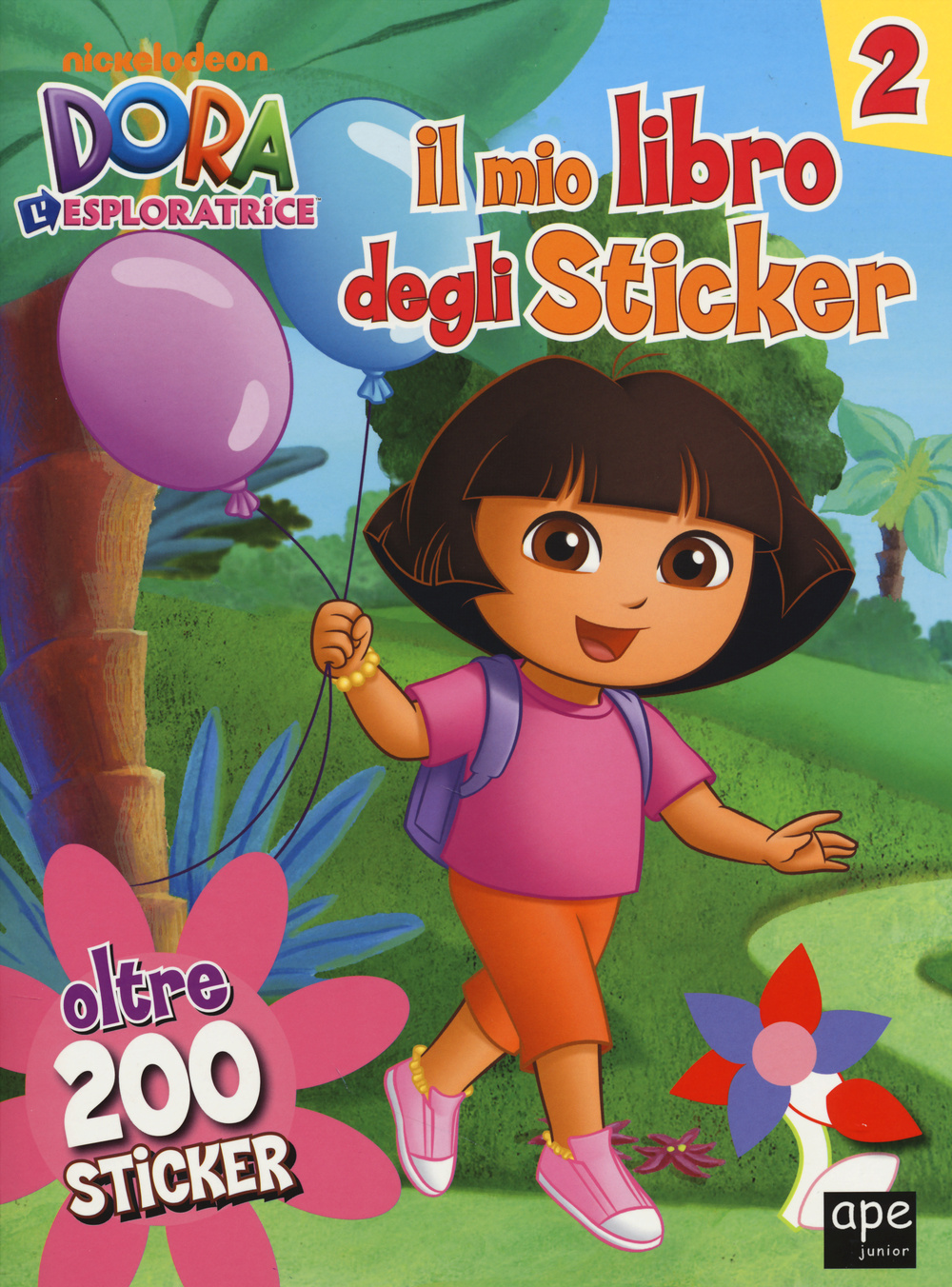 Il mio libro degli stickers. Dora l'esploratrice. Con adesivi. Vol. 2